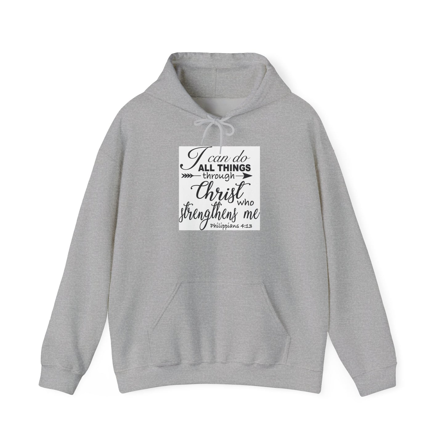 Trust in the Lord Bible Verse Hoodie | Faith Scripture Pullover