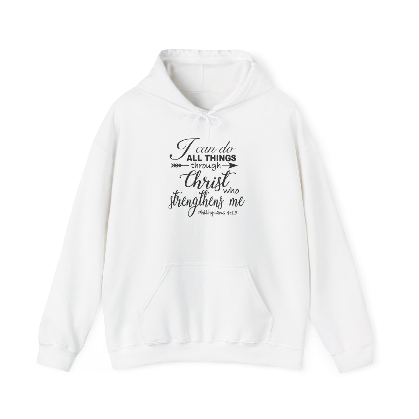 Trust in the Lord Bible Verse Hoodie | Faith Scripture Pullover